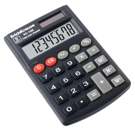 Calculadora electrónica 8 dígitos PC-102 ErichKrause   - ONBIT