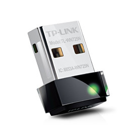 TP-Link Nano Adaptador USB Wireless N de 150Mbps TL-WN725N   - ONBIT