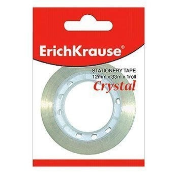 Fita adesiva cristal (em blister) - Erichkrause - 33X12   - ONBIT