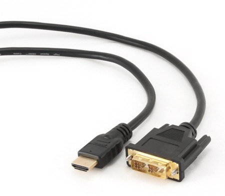 Adaptador Gembird HDMI para DVI Macho/Macho 1.8 metros  CC-HDMI-DVI-6 - ONBIT