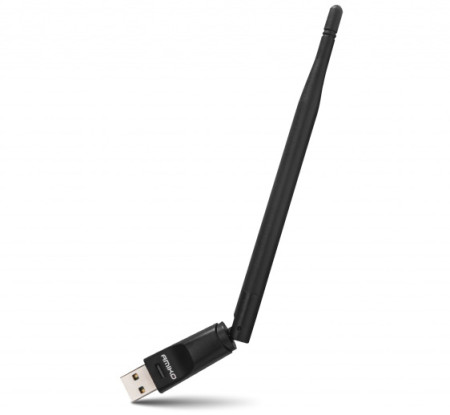 Adaptador USB Wireless N Wi-Fi 150Mbps 5dB Amiko WLN-870   - ONBIT