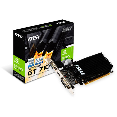 Placa Gráfica MSI Geforce GT 710 - 2GB DDR3  912-V809-2244 - ONBIT