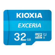 Cartão Memória Kioxia Exceria C10 UHS-I U1 microSDHC 32GB + Adaptador SD  LMEX1L032GG2 - ONBIT