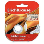Fita adesiva cristal com desenrolador - Erichkrause - 25X12   - ONBIT