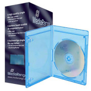 Caixa BluRay CD/DVD Azul 11mm - Pack 5   - ONBIT