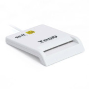 Leitor Smart Card DNI e Cartão de Cidadão TooQ Branco  TQR-210W - ONBIT
