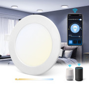 Downlight LED Inteligente Wifi 12W CCT 170mm Aigostar App   - ONBIT