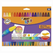 Lápis Pastel a Óleo BIC Kids 36 unidades   - ONBIT