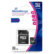Cartão Mediarange Micro SD HC 8GB - Class 10 - 15mb/s  MR957 - ONBIT