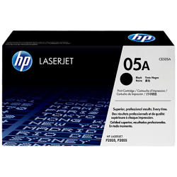 Toner HP LaserJet Original 05A Preto (CE505A)