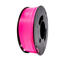 Filamento de Impressão 3D em PLA 1,75mm Bobina 1Kg Rosa Flurescente