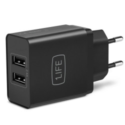 Carregador USB 1Life pa:dual usb