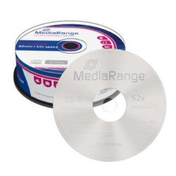CD-R Mediarange 52x - Pack 25  MR201 - ONBIT