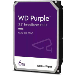 Disco Rígido Western Digital Purple 6TB 3.5´ 256MB Cache (WD64PURZ)