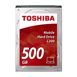 Disco Rígido Toshiba L200 500GB 2,5´ 5400RPM 8MB  HDWJ105EZSTA - ONBIT