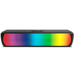Barra de Som Krom K-Pop Bluetooth RGB