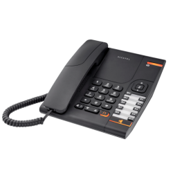 Telefone Fixo Alcatel Temporis 380 Preto
