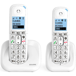 Telefone Fixo Alcatel XL785 Duo Branco