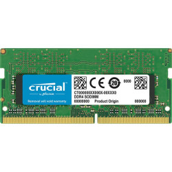 Memoria Crucial 8GB DDR4 2400MHz SODIMM CL17 1.2V  CT8G4SFS824A - ONBIT