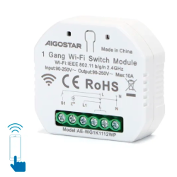 Smart Switch Module Wi-Fi WB Aigostar