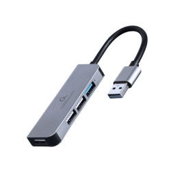 Hub USB Gembird 4-port (1 x USB 3.1 + 3 x USB 2.0)