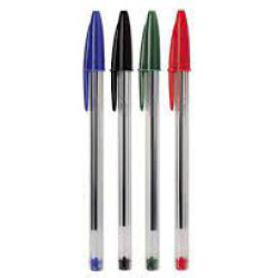 Esferográfica Ball Point Epene 1.0mm - Pack 4 cores