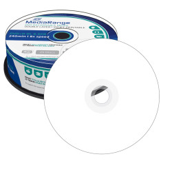 DVD+R DL 8.5GB MediaRange Imprimível 8X - Pack 25  MR474 - ONBIT