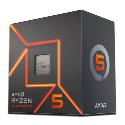 Processador AMD Ryzen 5 7600 6-Core c/ Turbo 5.2GHz 38MB Skt AM5