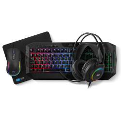 Teclado + Rato + Headset + Tapete 1Life All 4 One Gaming  1IFEALL4ONE - ONBIT