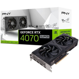 Placa Gráfica PNY GeForce RTX 4070 SUPER OC VERTO 12GB GDDR6X