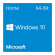 Sistema Operativo Microsoft Windows 10 Home 64 Bits PT DVD OEM - 