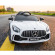 Carro Elétrico Mercedes GTR 12V Bateria c/ Comando Branco - 
